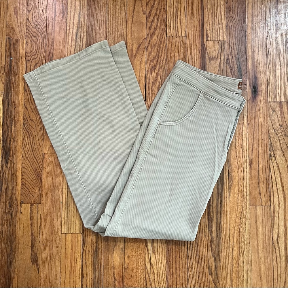 Vintage Khaki Flare Pants - Picture 4 of 7